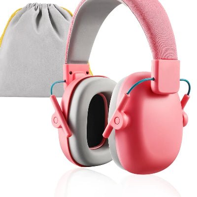 casque anti bruit bébé rose