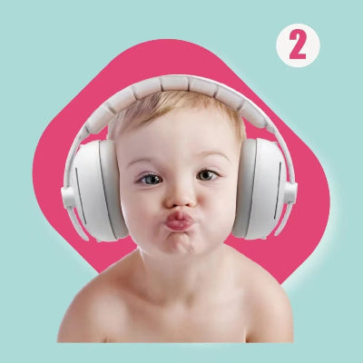 Casque anti bruit BEBE bébé fait mou version version casque