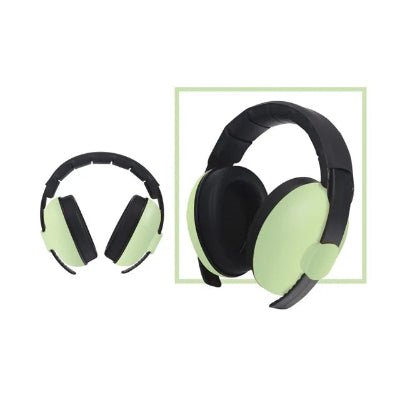 casque anti bruit bebe vert clair