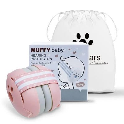 casque antibruit bebe rose