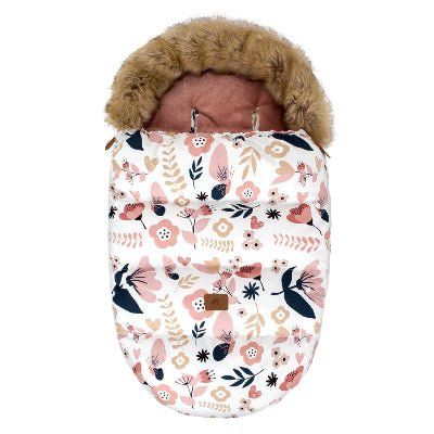 chanceliere bebe motif fleur intérieur rose