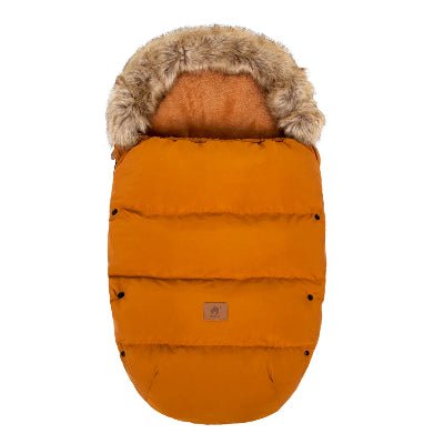 chanceliere bebe orange intérieur marron