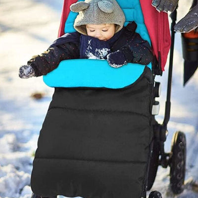 chanceliere poussette turquoise bébé poussette neige