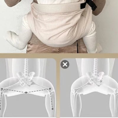 echarpe de portage bebe position physiologique M