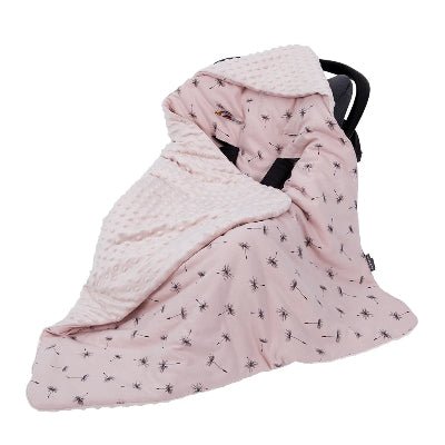 nid d'ange bebe parme motif pistils