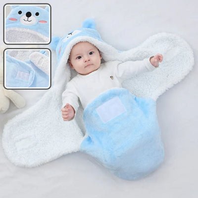 nid d ange ourson bébé zoom tête, vecro softall