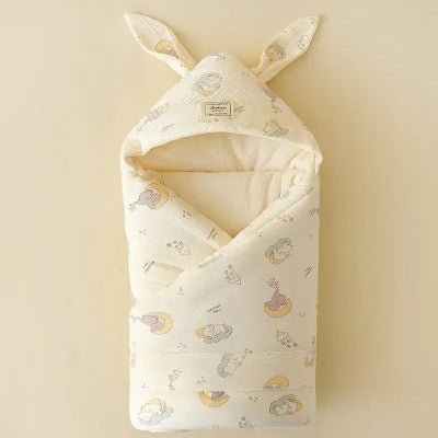 nid d'ange bebe motifs éléphants lune
