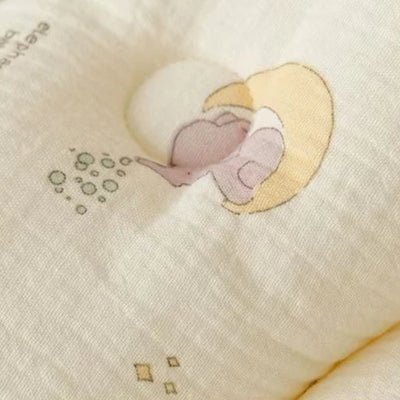 nid d'ange bebe zoom tissus molletonné