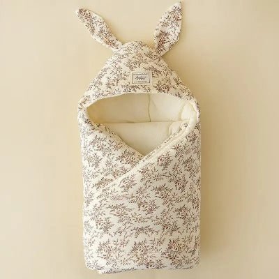 nid d'ange bebe motifs feuilles