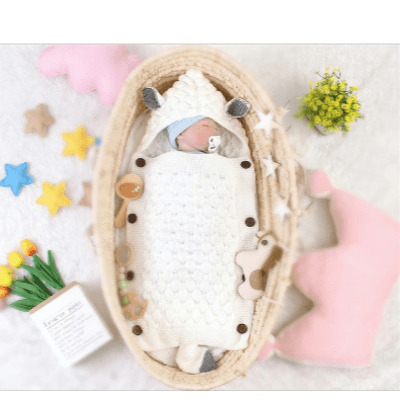 nid d'ange bebe bébé dors couffin "animal"