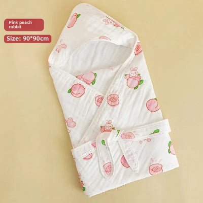 nid d'ange bébé lapin rose babnest