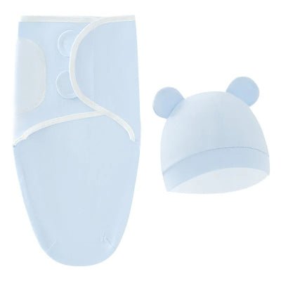 nid d'ange bebe bleu newborn