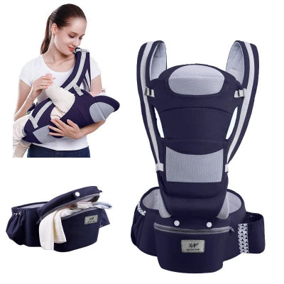 Porte bébé randonnée seul allongé maman rangement