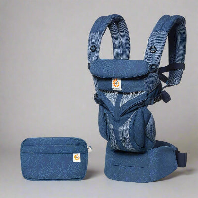 Porte Bébé seul avec pochette BreathBabyBag™ Bleuprint -
