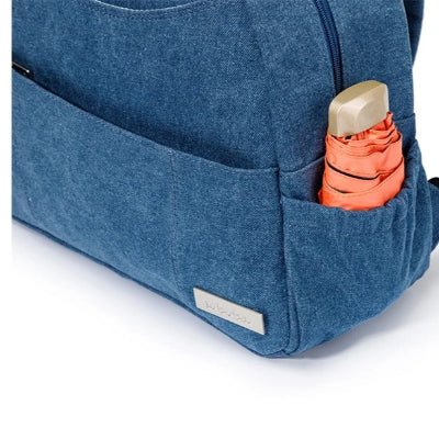 sac à dos à langer bleu zoom poche coté "luxury"