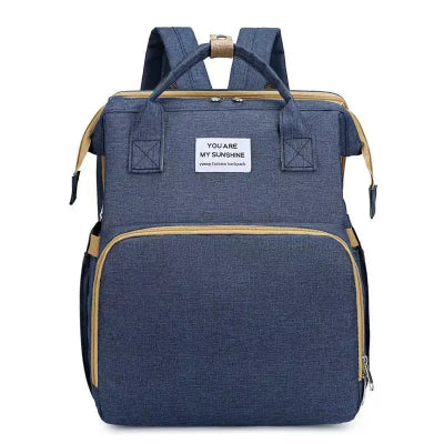 sac à dos à langer marine