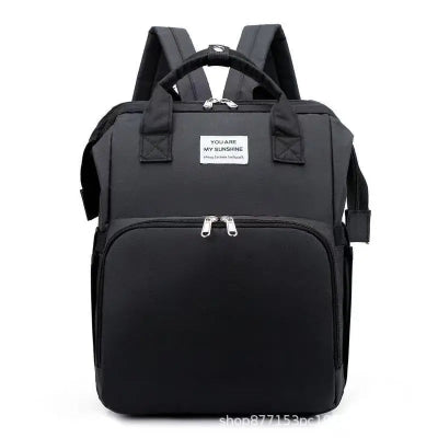 sac à dos à langer noir