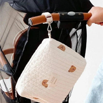 Sac à Langer attche poussette - MamHandbags™ - Ours