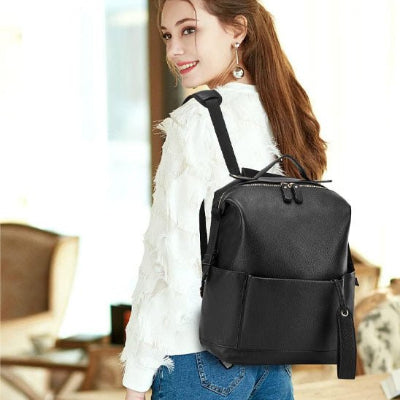 sac a langer a dos noir femme bandoulière