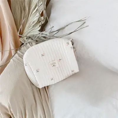 Sac à Langer seul décor épuré Tulipes
