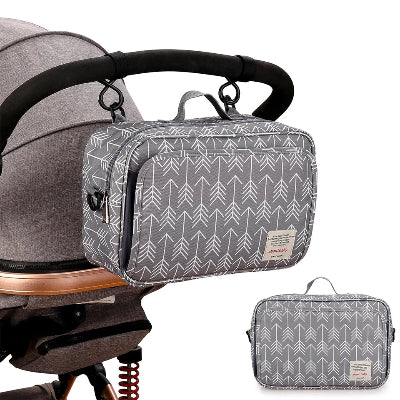 sacà langer luxe poussette babybag flèches