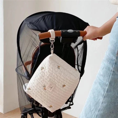 Sac à Langer poussette zoom attache- MamHandbags™ - Olives
