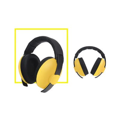 casque anti bruit bebe jaune