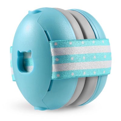 casque antibruit bebe bleu