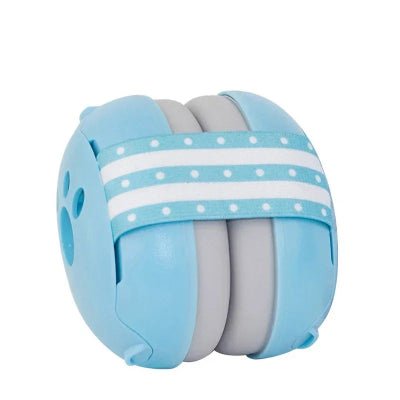 casque antibruit bebe bleu