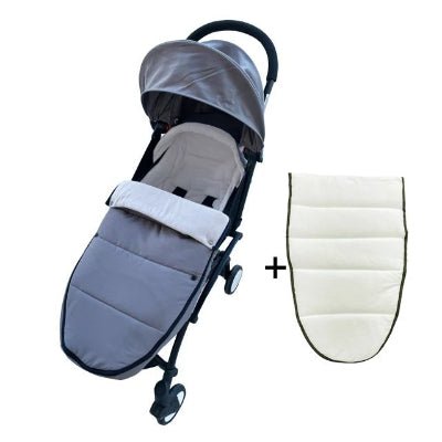 chanceliere pour poussette bleu gris easybaby's