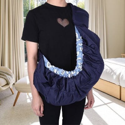 écharpe de portage bébé homme sans bébé 