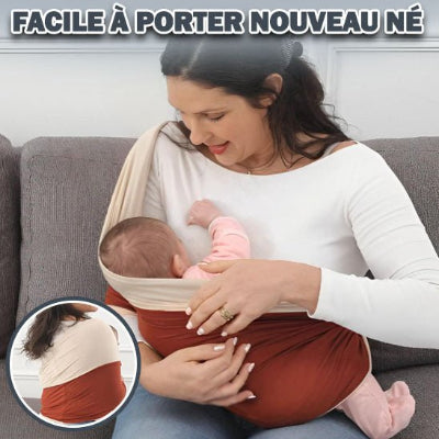 écharpe de portage bébé veut tété 
