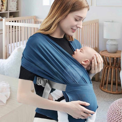 écharpe de portage ergonomique maman bébé baille 