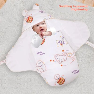 nid d'ange  bébé motif chien fusé