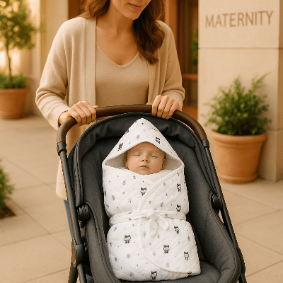 nid d'ange bébé maman cosy