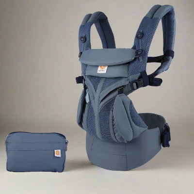 Porte-Bébé  bleu marine  saccoche - BreathBabyBag™