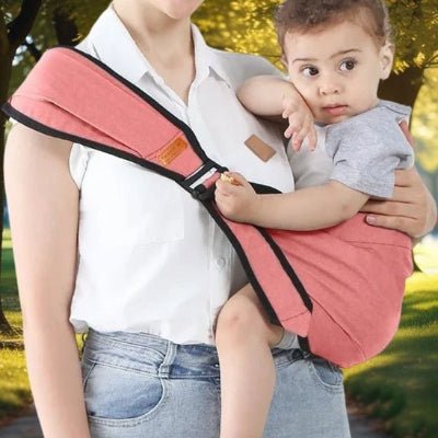 porte bebe epaule rose