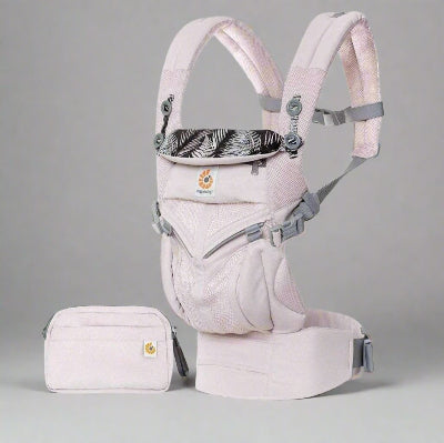 Porte Bébé - image seul BreathBabyBag™ - Rose Maille