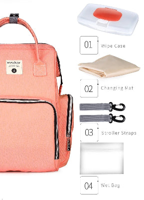 SAC A DOS A LANGER 4 accessoires fournis