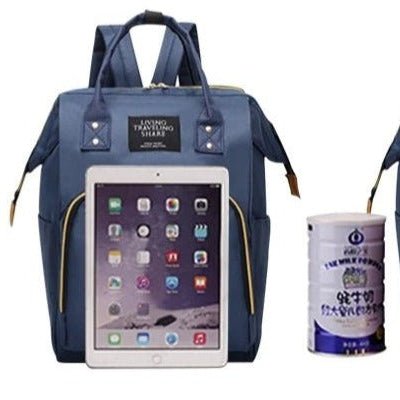 sac a dos a langer ipad, boite lait comparaison taille