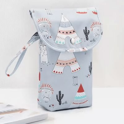 Sac à Langer bébé motifs- BabyBags™ - Gris