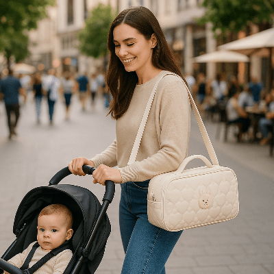 sac a langer bebe maman bébé poussette rue
