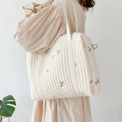 Sac à Langer épaule femme  - MamHandbags™ - Olives 