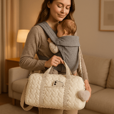 sac a langer voyage maman bébé salon